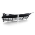 Opel Astra H Facelift Embleemloze Sport Grill Glans Zwart