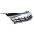 Opel Astra H Facelift Embleemloze Sport Grill Chome / Glans Zwart