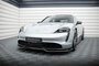 Maxton Design Porsche Taycan Voorspoiler Spoiler Splitter Versie 1