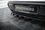 Maxton Design Porsche Taycan Centre Diffuser Vertical Bar Versie 1