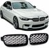 BMW 3 serie F30 F31 Grill Diamond Zilver Zwart