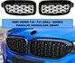 BMW 3 serie F30 F31 Grill Diamond Hoogglans Zwart