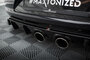 Maxton Design Volkswagen Scirocco R32 Look Rear Valance Centre Diffuser Spoiler Versie 2