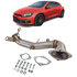 Volkswagen Scirocco 1.4 TSI Racing Downpipe RVS