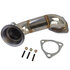 Opel Astra G H 2.0 Turbo Racing Downpipe RVS