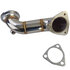 Opel Astra G H 2.0 Turbo Racing Downpipe RVS