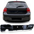 Bmw 1 Serie F20 F21 Achterbumper Diffuser Glans Zwart Enkele Uitlaat Links