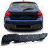 Bmw 1 Serie F20 F21 Achterbumper Diffuser Mat Zwart Enkele Uitlaat Links