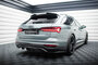 Maxton Design Audi A6 C8 ALLROAD Rear Centre Diffuser Vertical Bar Versie 1