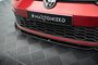 Maxton Design Volkswagen Golf 8 GTI / GTD / GTD / R Line Voorspoiler Spoiler Splitter Versie 2 + Flaps