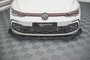Maxton Design Volkswagen Golf 8 GTI Voorspoiler Spoiler Splitter Pro Street + Flaps