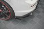 Maxton Design Volkswagen Golf 8 GTI Rear Side Splitters Pro Street + Flaps
