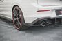 Maxton Design Volkswagen Golf 8 GTI Rear Side Splitters Pro Street + Flaps