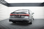 Maxton Design Audi A7 C8 S Line Spoiler Rear Centre Diffuser_