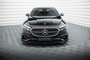 Maxton Design Mercedes E Klasse W214 AMG Line Voorspoiler Spoiler Splitter Versie 1