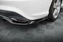 Maxton Design Mercedes CLA C117 Standaard Facelift Rear Centre Diffuser Vertical Bar Versie 1