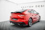 Maxton Design Skoda Enyaq Coupe RS Rear Centre Diffuser Vertical Bar Versie 1