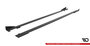 Maxton Design Ford Fiesta MK6 ST Sideskirt Diffuser Pro Street + Flaps