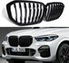 Passend Voor Bmw X5 G05 Sport Grill Hoogglans Enkele Spijl Hoogglans Zwart