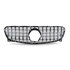 Grill Hoogglans Zwart Chrome Bies Passend Voor Mercedes GLA X156 Panamericana AMG GT Look
