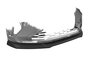 CSR Automotive Splitter Voorspoiler Spoiler Geschikt Voor Volkswagen Taigo Basis