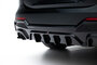 Maxton Design Bmw 4 Serie G22 / G23 / G22 Facelift / G23 Facelift Central Rear Valance Spoiler Uitlaat Links + Rechts