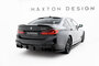 Maxton Design Bmw G30 M550i Central Rear Valance Spoiler Uitlaat Links + Rechts