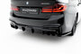 Maxton Design Bmw G30 M550i Central Rear Valance Spoiler Uitlaat Links + Rechts