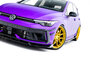 Maxton Design Splitter Voorspoiler Spoiler Geschikt Voor Volkswagen Golf 8 R Facelift Versie 3 + Flaps