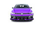 Maxton Design Splitter Voorspoiler Spoiler Geschikt Voor Volkswagen Golf 8 R Facelift Versie 3 + Flaps