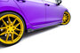 Maxton Design Side Skirts Diffusers Geschikt Voor Volkswagen Golf 8 R Facelift Versie 2 + Flaps
