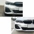 Bumper Spoiler Flaps Glans Zwart Geschikt Voor Bmw 3 Serie G20 G21 M Pack vanaf 2019 t/m 2022