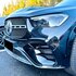 Bumper Spoiler Flaps Grill Glans Zwart Geschikt Voor Mercedes V167 C167 GLE met AMG pakket vanaf 2023_