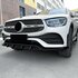 Spoiler Splitter Passend Voor Mercedes GLC X253 C253 Facelift AMG Pack 2019-2022 Hoogglans Zwart 