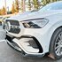 Spoiler Splitter Passend Voor Mercedes GLE V167 C167 AMG Pack Facelift Hoogglans Zwart 