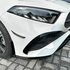 Spoiler Splitter Passend Voor Mercedes A Klasse W177 M Pack Facelift Hoogglans Zwart 