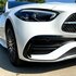 Bumper Aero Spoiler Flaps Glans Zwart Geschikt Voor Mercedes C Klasse W206 S206 AMG Line
