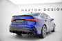 Maxton Design Audi A3 / A3 S Line / S3 Sedan 8Y Facelfit Achterklep Spoiler Extention 