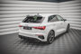Maxton Design Audi A3 / A3 S Line / S3 Sportback 8Y Facelfit Achterklep Spoiler Extention Versie 1