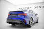 Maxton Design Audi S3 8Y Sedan Facelift Rear Diffuser Street Pro Versie 1