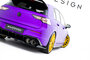 Maxton Design Rear Splitter Diffuser Vertical Bar Geschikt Voor Volkswagen Golf 8 R Facelift Versie 2
