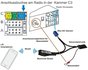 Volkswagen 8 Pin Bluetooth Audio Streaming aux interface Adapter_