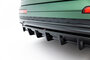 Maxton Design Audi Q7 S Line MK2 Facelift Rear Splitter Vertical Bar Versie 1