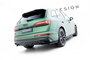 Maxton Design Audi Q7 S Line MK2 Facelift Rear Splitter Vertical Bar Versie 1