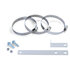 Ram Air Intake Sport Filter Passend Voor BMW 3 Serie E46 Rood