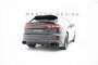 Maxton Design Audi Q8 S Line / SQ8 Facelift Rear Centre Diffuser Vertical Bar Versie 2