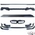 Spoiler Set Voor Bmw 3 Serie G20 G21 Splitter Grill Side Skirts Diffuser Glans Zwart