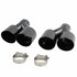 M3 Look Uitlaat Zwart Sierstuk + Diffuser Voor Bmw 3 Serie G20 G21 M Pack Glans Zwart_