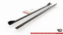 Maxton Design Side Skirts Diffusers Pro Street + Flaps Voor Volkswagen Polo GTI AW