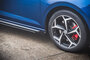 Maxton Design Side Skirts Diffusers Pro Street + Flaps Voor Volkswagen Polo GTI AW
